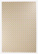 In- und Outdoor Teppich mit moderner Struktur in beige von vorne - bonprix