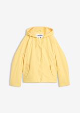 Wasserabweisende Funktions-Jacke, leicht wattiert in gelb von vorne - bonprix