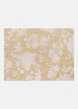 Waschbare Fußmatte mit graphischem Design in beige von vorne - bonprix