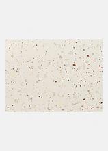 Waschbare Fußmatte mit natürlichem Design in beige von vorne - bonprix