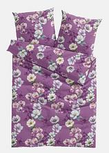 Linon-Bettwäsche in lila von vorne - bonprix