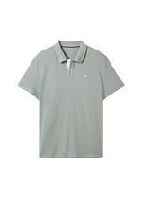 Tom Tailor Poloshirt in grün von vorne - Tom Tailor