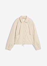 Blouson in beige von vorne - bonprix