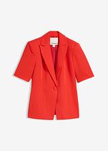 Blazer mit Sandhourglass-Passform in rot von vorne - bonprix