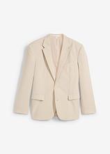 Baukasten-Sakko, Regular Fit in beige von vorne - bonprix