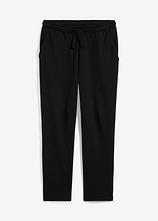 Jogginghose in Regular Fit in schwarz von vorne - bonprix
