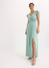 Maxikleid in grün von vorne (Totalaufnahme) - bonprix