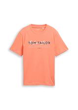 Tom Tailor T-Shirt in rot von vorne - Tom Tailor