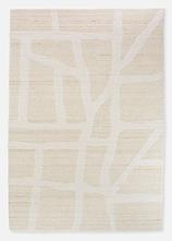 Kelim-Teppich mit graphischer Musterung in beige von vorne - bonprix