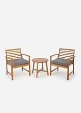 Gartenmöbel Set (3-tlg. Set) in beige - bonprix