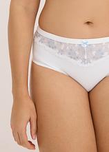 Maxislip in weiß (Detailaufnahme) - bonprix