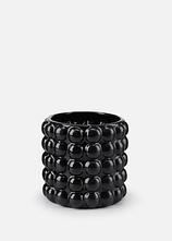 Vase mit Bubbles in schwarz von vorne - bonprix