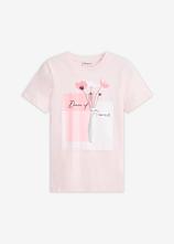 Shirt aus Baumwolle in weiß von vorne - bonprix
