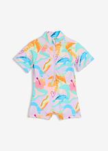 Badeoverall in lila - bonprix