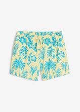 Badeshorts kurz in gelb - bonprix