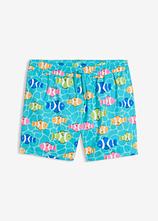 Badeshorts kurz in blau - bonprix