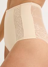 Medium Shape Panty mit Spitze in beige (Detailaufnahme) - bonprix