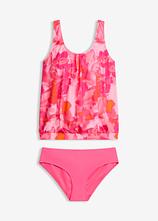 Oversize-Tankini (2-tlg.Set) in bunt von vorne - bonprix