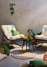 Gartenmöbel Set (3-tlg. Set) in schwarz (Ambiente) - bonprix