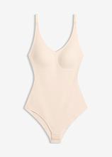 Ultra Light Shape Body mit wattierten Cups in beige von vorne - bonprix