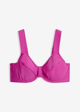 Minimizer-Bikinioberteil in lila von vorne - bonprix