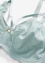Minimizer-BH mit zarter Spitze in blau - bonprix