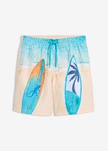 Badeshorts kurz in beige - bonprix