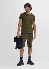 T-Shirt (5er Pack) in schwarz im Look (Totalaufnahme) - bonprix