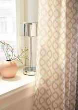 Gardine mit recyceltem Polyester (1er Pack) in beige (Ambiente) - bonprix