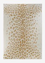 In- und Outdoor Teppich mit Leomuster in beige von vorne - bonprix