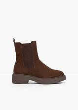 Chelsea-Boots in braun - bonprix