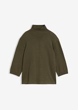 Pullover in grün von vorne - bonprix