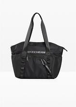 Skechers Sporttasche in schwarz von vorne - Skechers