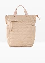 Skechers Rucksack in beige von vorne - Skechers