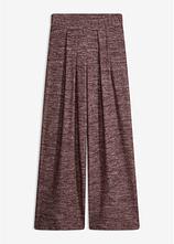 Schlupfhose aus weicher Viskose in braun von vorne - bonprix