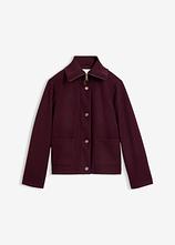Blousonjacke in rot von vorne - bonprix