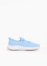 Komfort-Sneaker aus Soft-Material in blau - bonprix