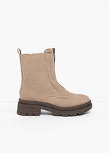 Boots mit Profilsohle in braun - bonprix