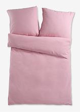Softflannel-Bettwäsche in rosa von vorne - bonprix