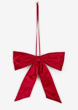 Deko-Objekt Weihnachtsschleife in rot von vorne - bonprix