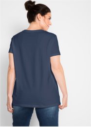Rundhals-Shirt, Kurzarm (5er Pack), bpc bonprix collection