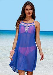 IYICLOTH Damen Strandkleid, Schulterfrei Mit Glockenärmeln – Figurbetontes Sommerkleid Aus 100% Polyester, Für Strand, Pool & Urlaub