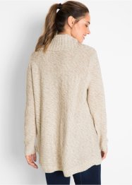 Poncho-Pullover mit langen Ärmeln, bpc bonprix collection
