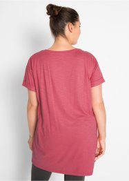 Boxy-Longshirt mit kurzen Ärmeln, bpc bonprix collection