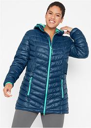 Outdoorjacken für Damen in großen Größen | bonprix Damen Regenjacke mit Beutel in verschiedenen Größen Petrol