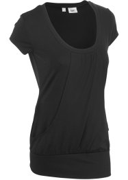 Sport-Stretch-Longshirt, kurzarm, bpc bonprix collection