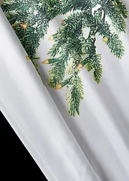 Vorhang mit Tannenbaum Druck (1er Pack), bonprix