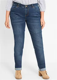 Straight Jeans Mid Waist, Stretch, bonprix