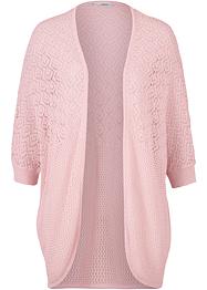 Strickjacke mit Muster, 3/4 Arm, bpc bonprix collection