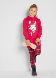 Mädchen Sweatshirt + Leggings (2-tlg. Set) aus Bio-Baumwolle, bpc bonprix collection